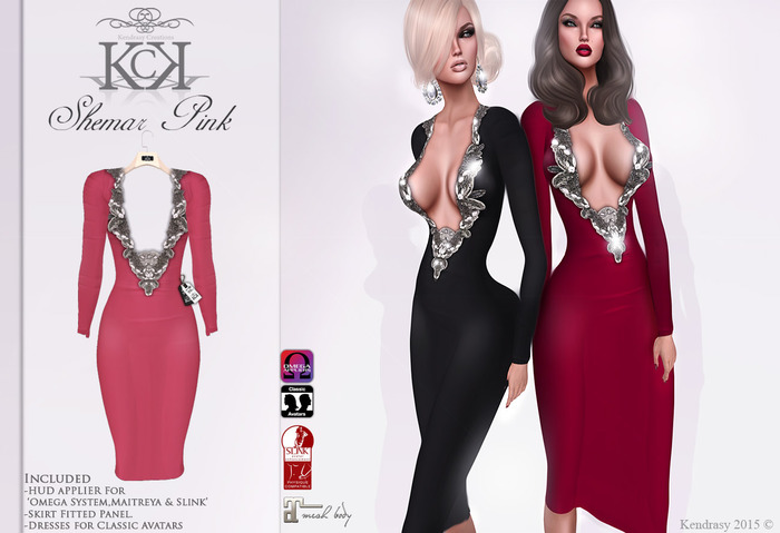 :::KC::: Shemar Dress Pink