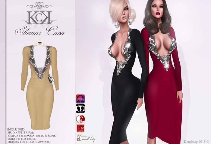 :::KC::: Shemar Dress Cava