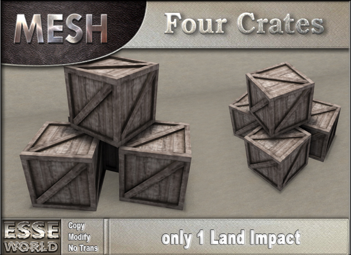 ! ESSEworld : Four Crates
