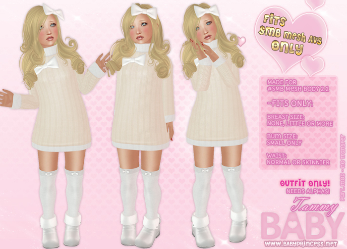 :*BABY*: { SMB } Tammy - Cream