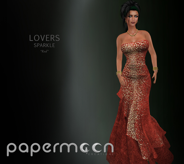 PaperMoon Lovers Sparkle Red