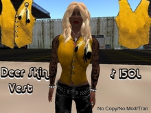 Deerskin Leather Vest