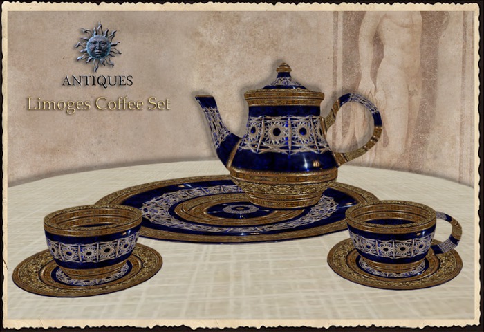 ANTIQUE*LimogesCoffeeSet