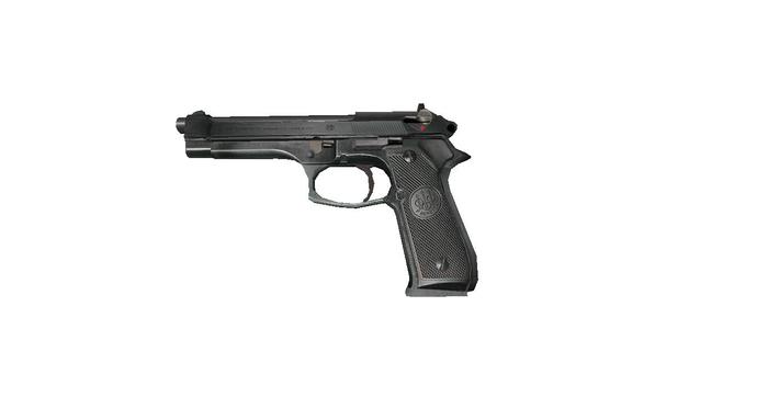 Beretta Hand gun Mesh full perm