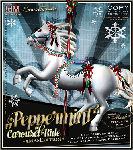 !dM deviousMind CarouselRide "Spirit" **XMAS COLLECTION** (BOX)