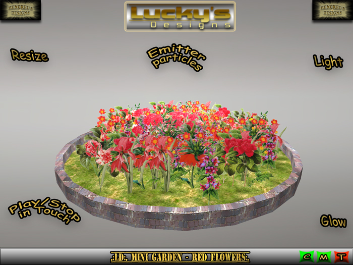 .:LD:. Mini Garden - Red Flowers:.