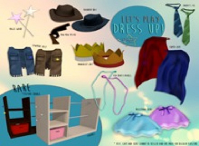 [S*] Let's Play Dress Up! - Cabinet (Rare!)
