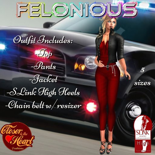 Felonious Oufit - Red***