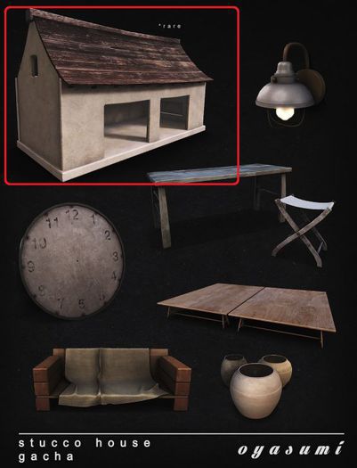 oyasumi / stucco house / Rare
