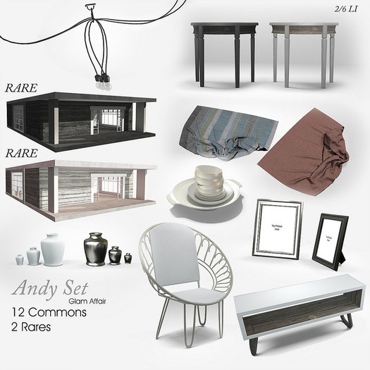 Glam Affair - Andy Country House  ( Light ) RARE 