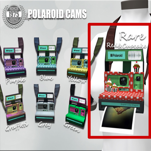 [Since 1975] - RARE [Cupcake] Polaroid Cam