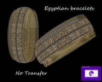 EGYPTIAN BRACELETS 2.2 sm  No Transfer Vendor