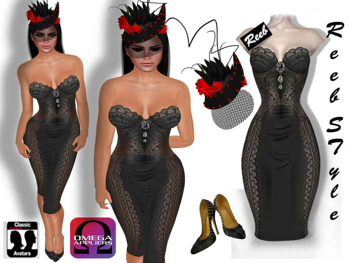 260-Reeb sTyle Eliza Black Outfit