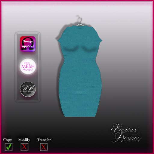 *E.D.* Cage Me ~ Turquoise 