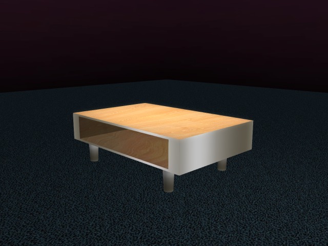 Beuken - Silver  Salon - Coffee Table Boxed