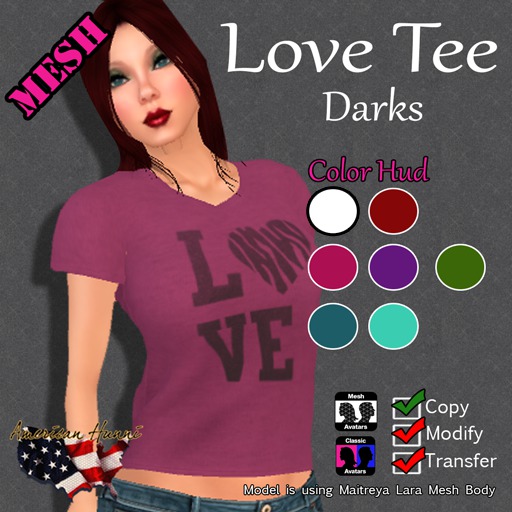 .::AH::. Love Tees -Lights-