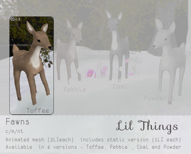 .:Lil Things:. Fawn - Toffee