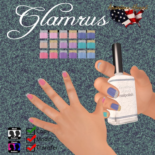 AH Glamrus Nails [boxed]