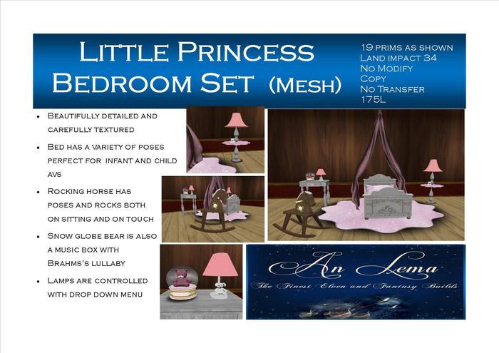 Little Princess Bedroom Set