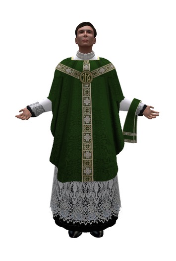 Gothic Vestments - Green
