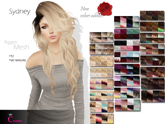 .::Crown::. Long Hair "Jasmin" DEMO V2.0