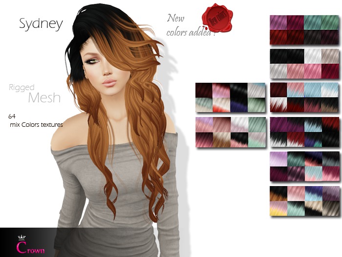 .::Crown::. Long Hair "Jasmin" DEMO V2.0
