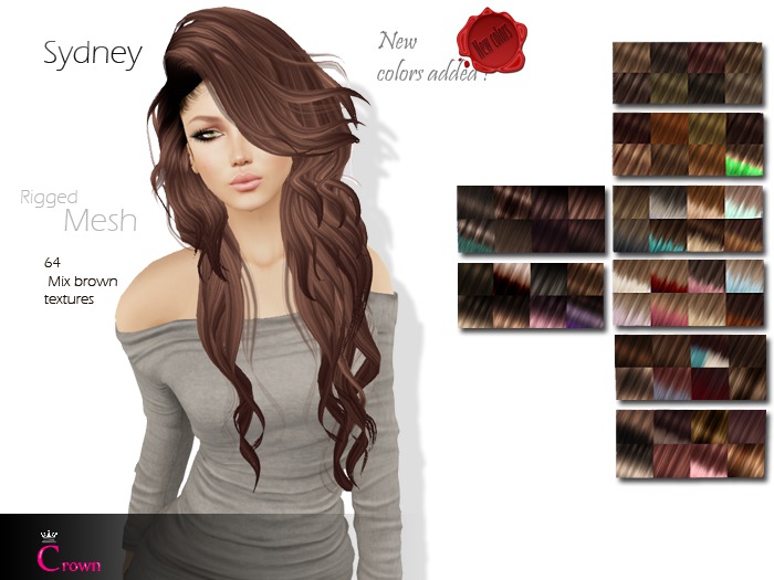 .::Crown::. Long Hair "Jasmin" DEMO V2.0