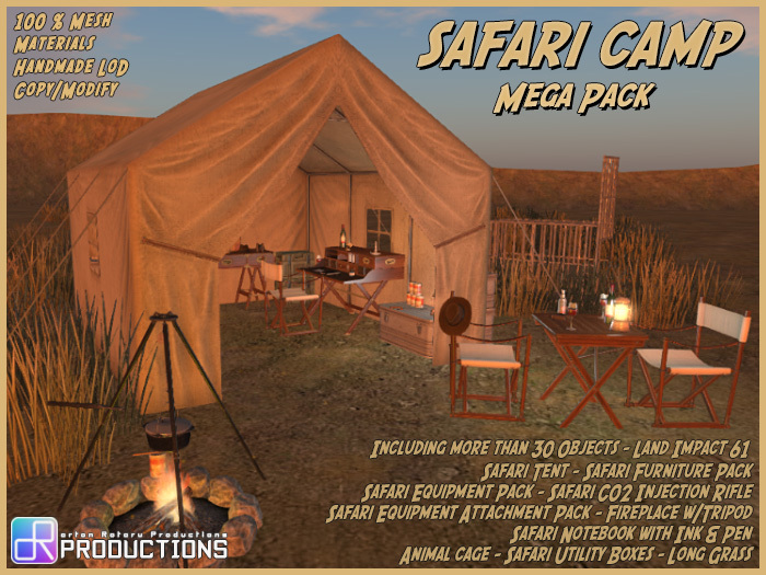 [aR] Safari Camp Mega Pack v1.0