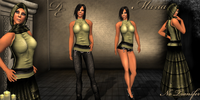 *DE Designs* Maria - Kiwi
