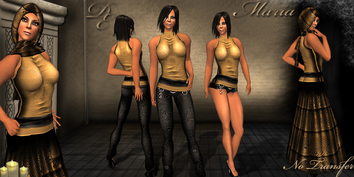 *DE Designs* Maria - Gold