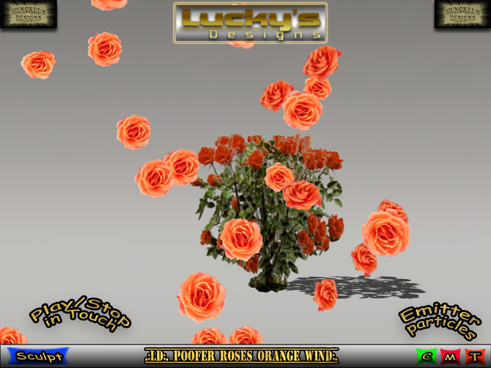 .:LD:. Poofer Roses Orange Wind:.
