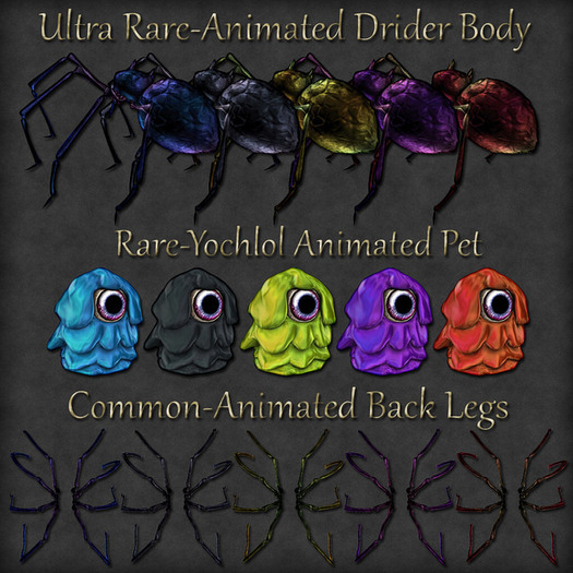 *Figment* Yochlol Pet-Red RARE