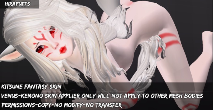 ::Hirapuffs::Kitsune Fantasy Skin Venus/Kemono