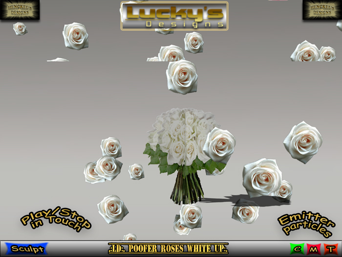 .:LD:. Poofer Roses White Up:.