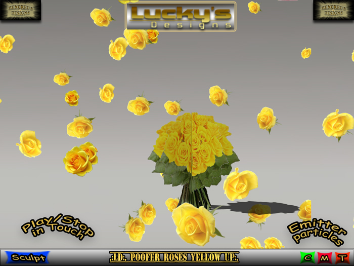 .:LD:. Poofer Roses Yellow Up:.