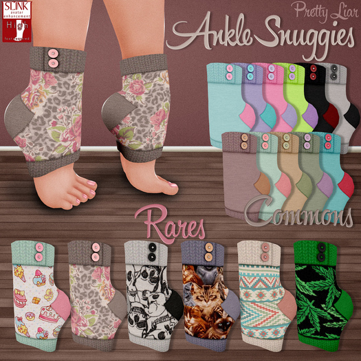 [PL] Ankle Snuggies - Moss