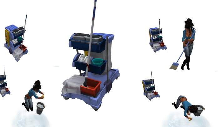 Cleaning cart