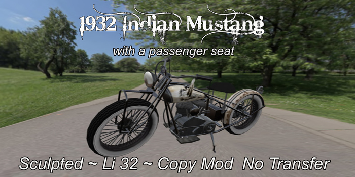 1932 Indian Mustang Boxed