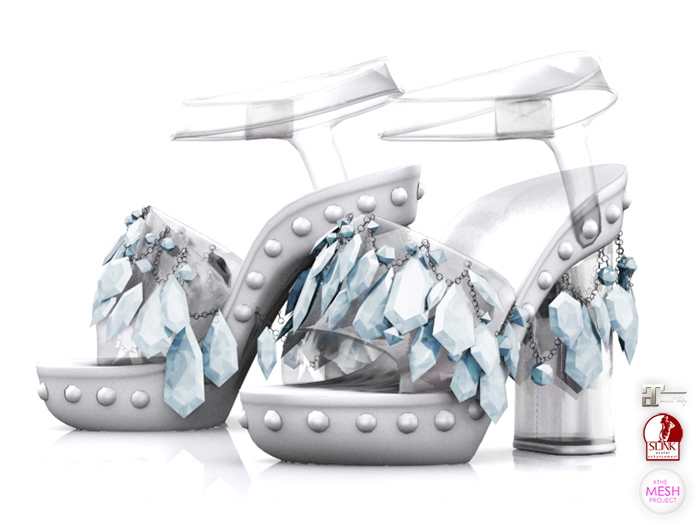 Garbaggio // Chandelier Platforms - White