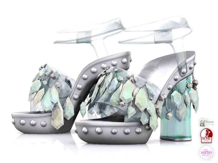Garbaggio // Chandelier Platforms - Teal