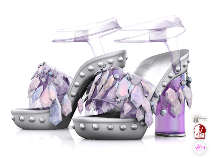 Garbaggio // Chandelier Platforms - Purple