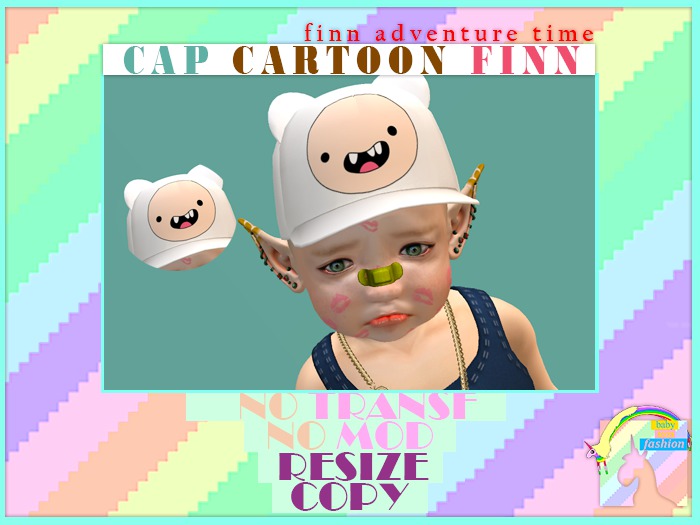 ::B T F::CAP CARTOON FINN V