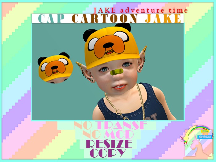 :B T F::CAP CARTOON JAKE 
