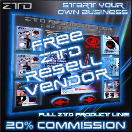 ZTD - FREE 20 % Commission Resell Vendor 2013