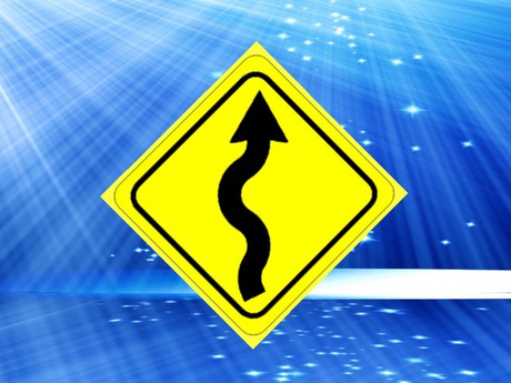 Second Life Marketplace - Traffic Signs - Winding Road Ahead