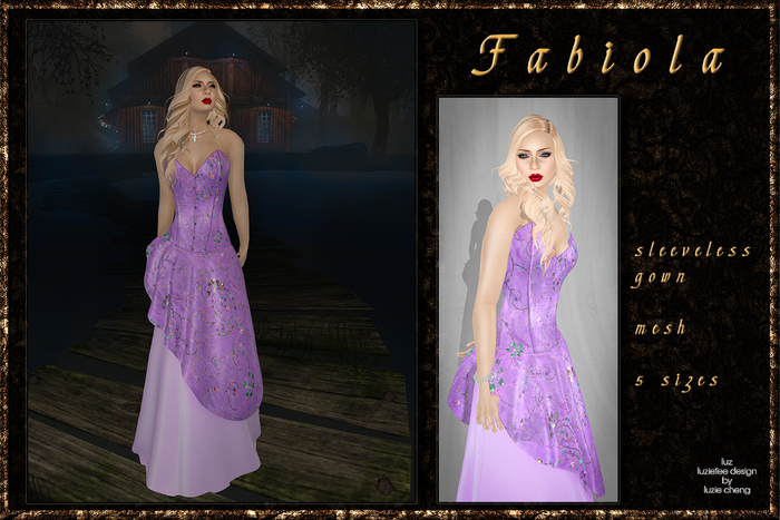 LUZ - Fabiola violet - vendor