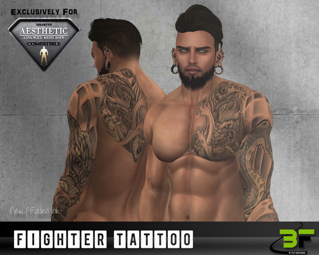 B*FLY Fighter Tattoo Niramyth (ADD ME)