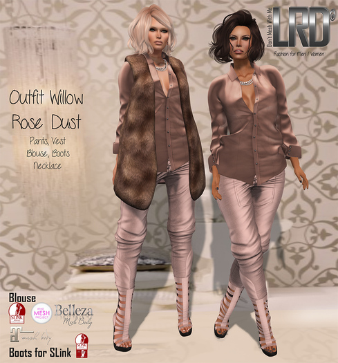 LRD outfit Willow Rose Dust