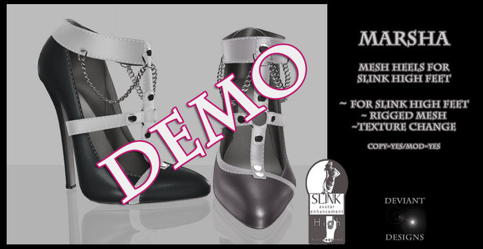 *Deviant Designs* Gigi Shoes (Boxed)