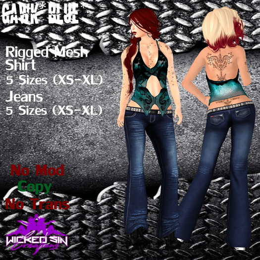 ^WSC^ Gawk *Blue* {Mesh}